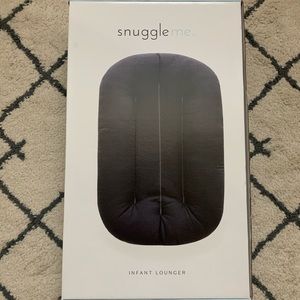 SnuggleMe Organic lounger- sparrow